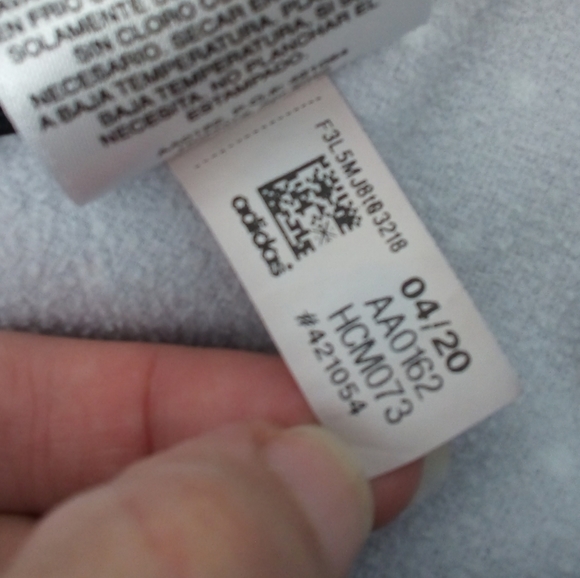 adidas Black White Polks Dot Hoodie Kangaroo Pocket 2020 Collection M 10/12 - Picture 10 of 11